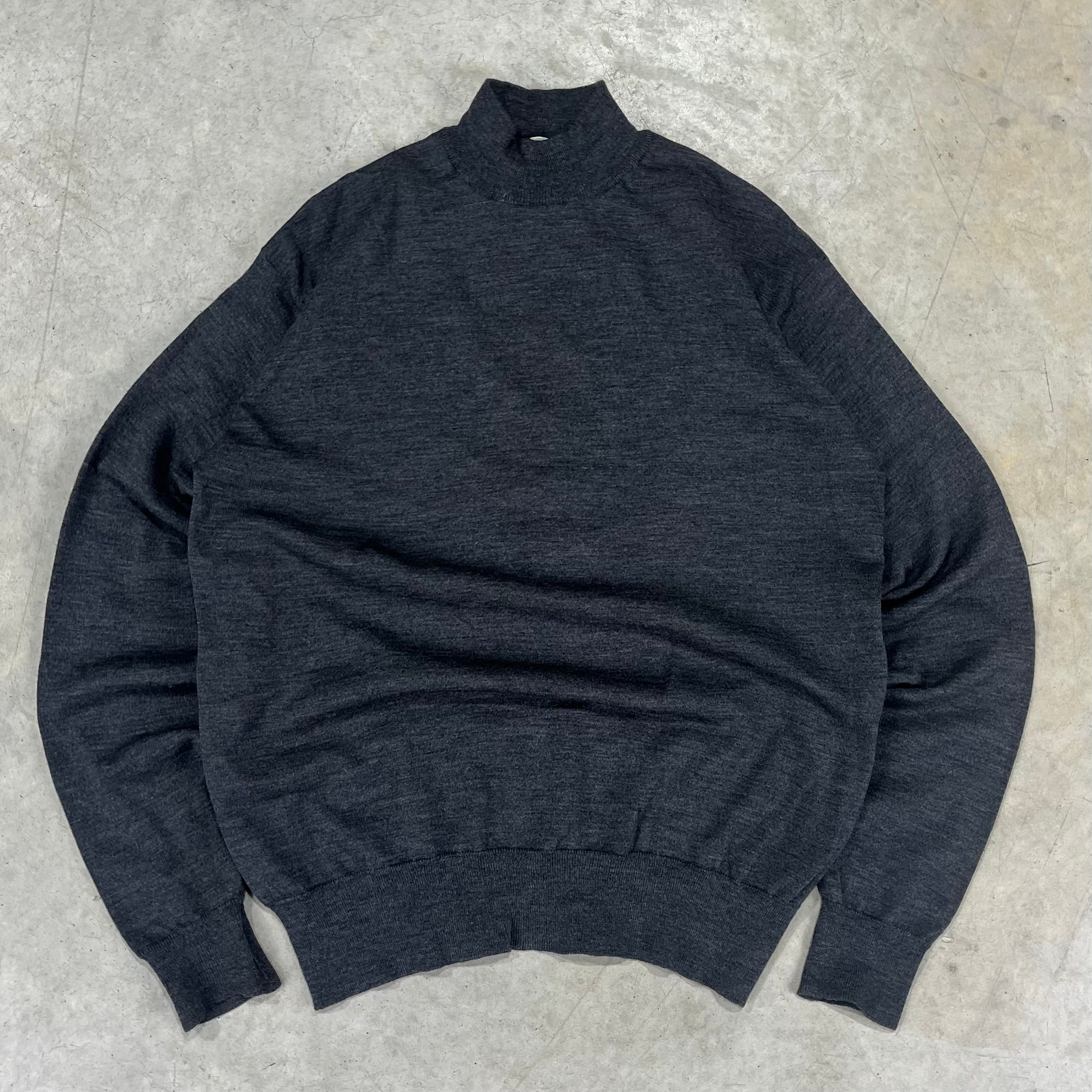 Issey Miyake Mockneck Knit Sweater