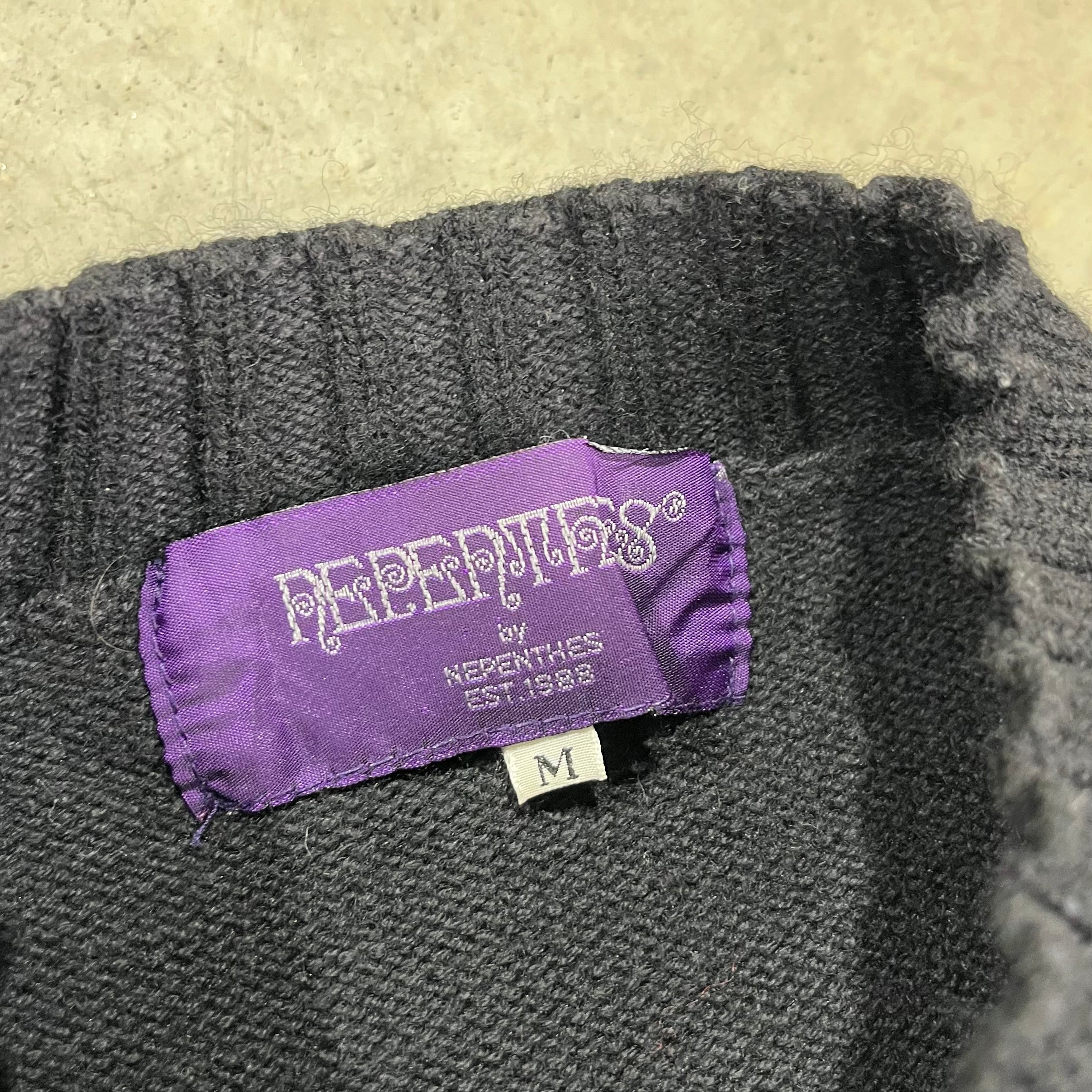 Nepenthes Patterned Knit Sweater