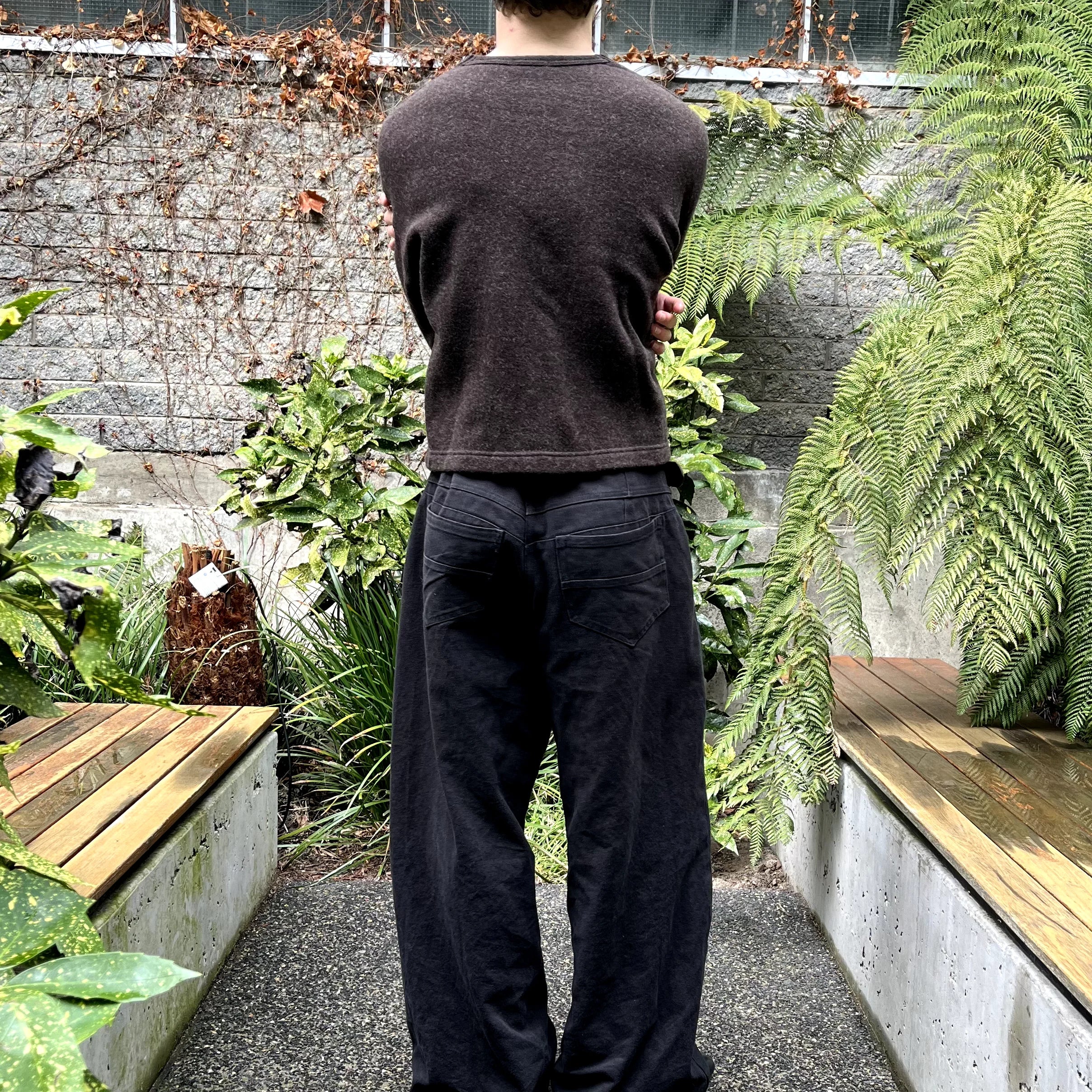 1999 Comme Des Garcons Homme Wool Knit Sweater – Canberra Garms 1999 Comme Des Garcons Homme Wool Knit Sweater – Canberra Garms