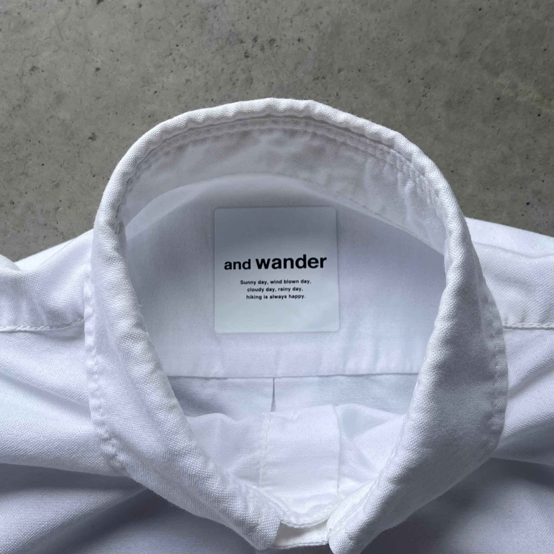 And Wander Two Pocket Button Up Shirt