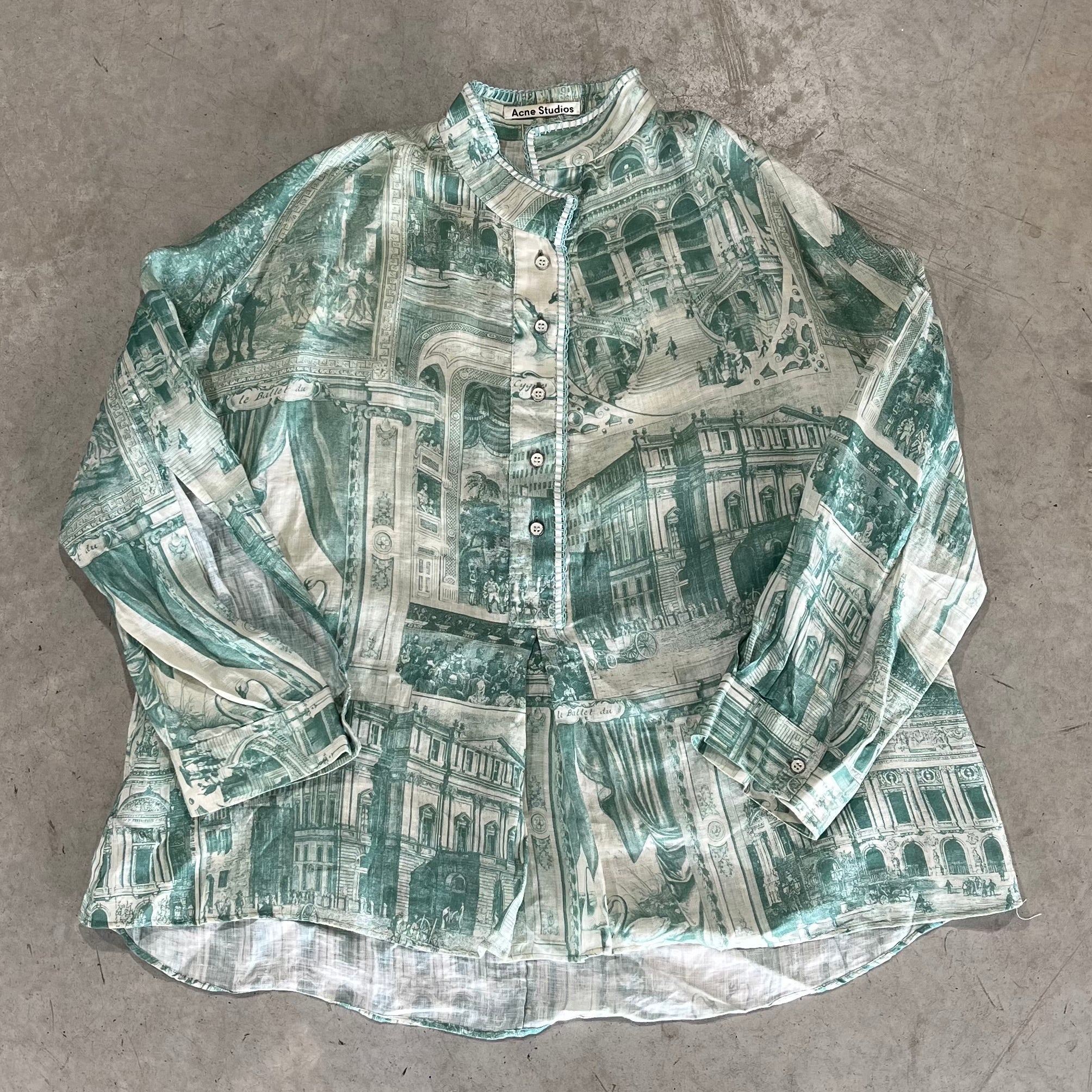 Acne Studios Assymetrical Linen Top