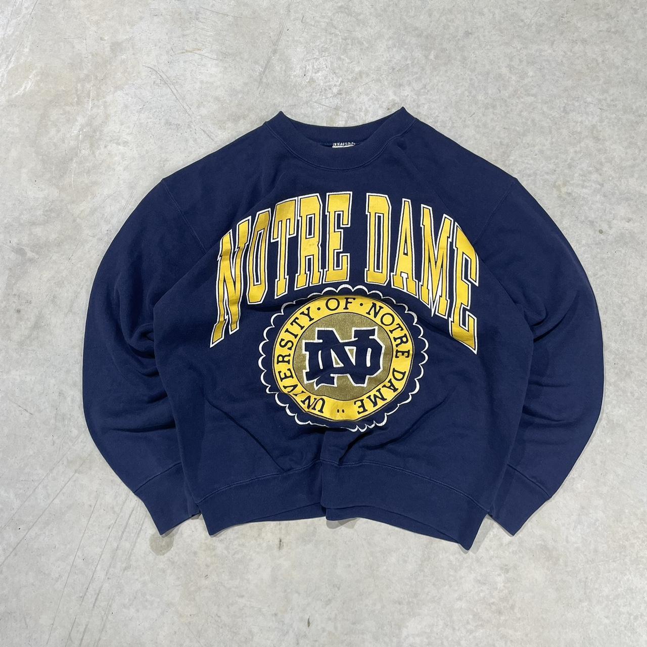 2000s Notre Dame Graphic Crewneck