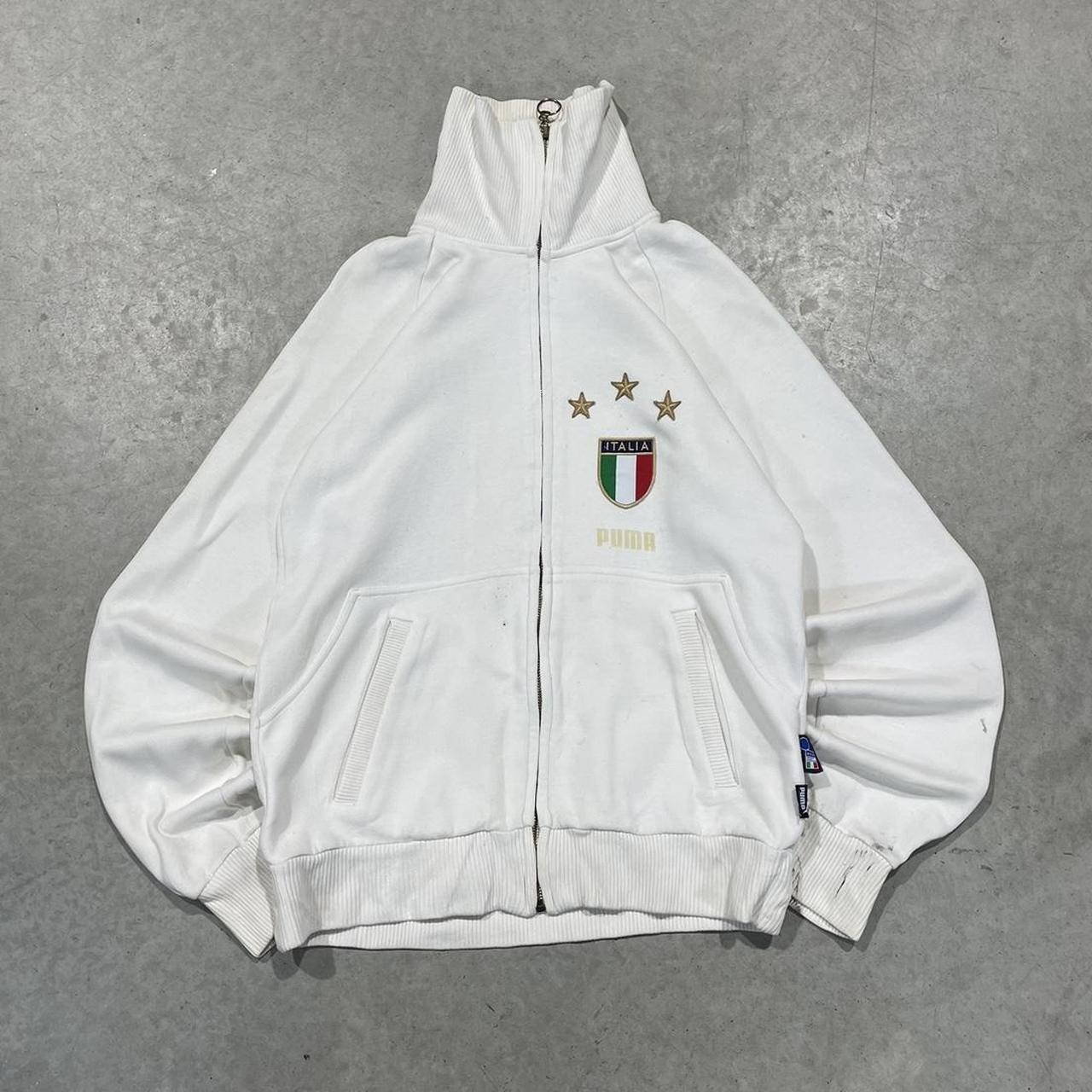 2000s Puma Italia Zip Up Hoodie