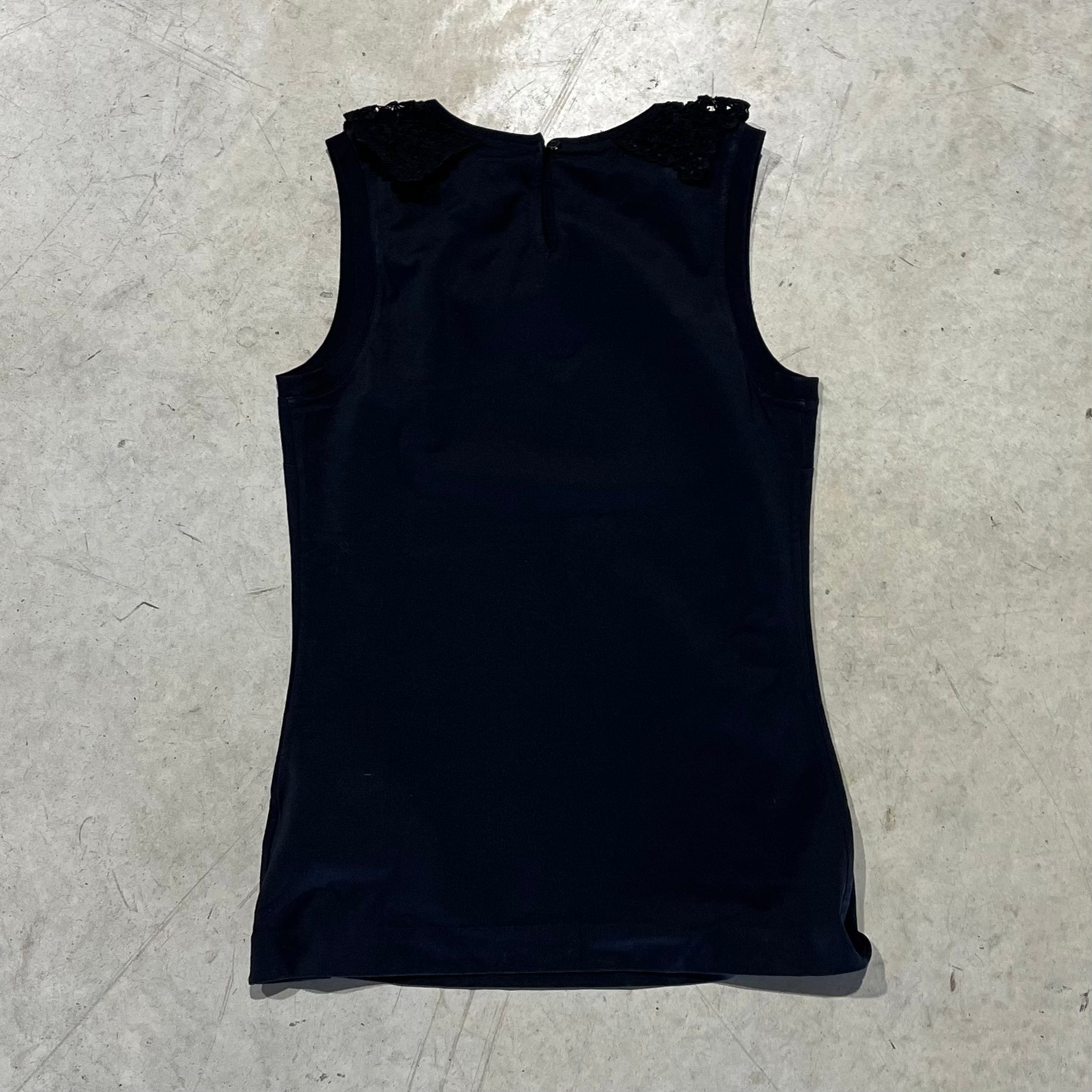 Dolce & Gabbana Lace Collar Cami