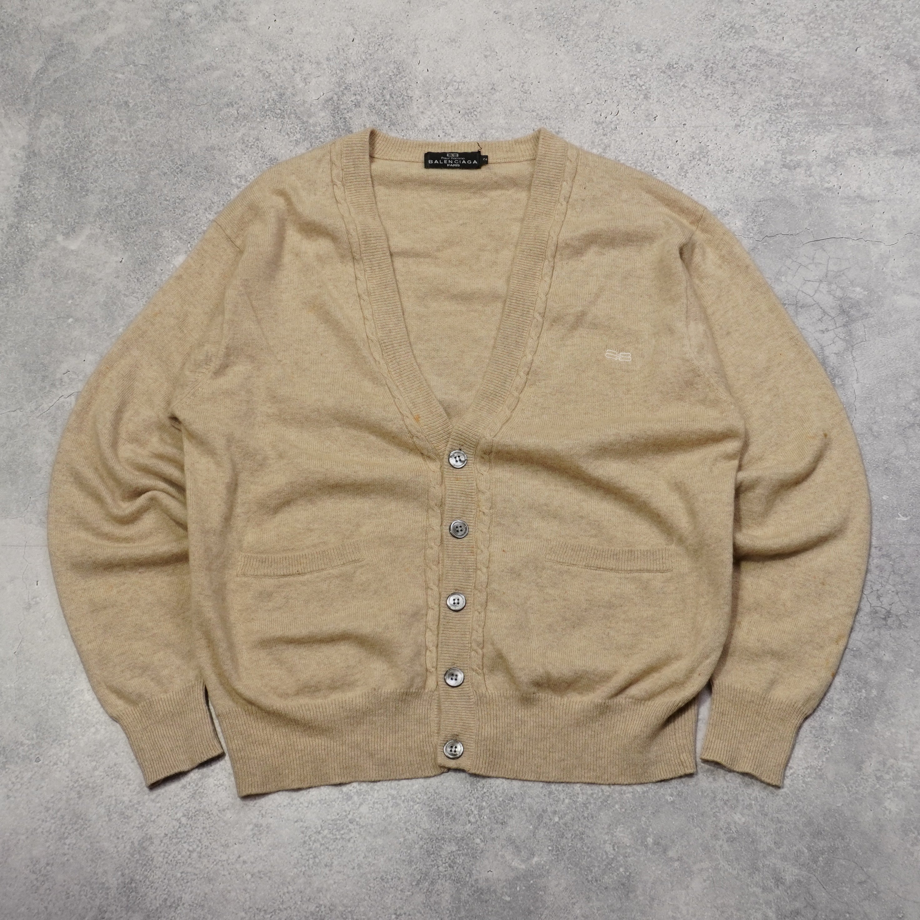 2000s Balenciaga Wool Cardigan