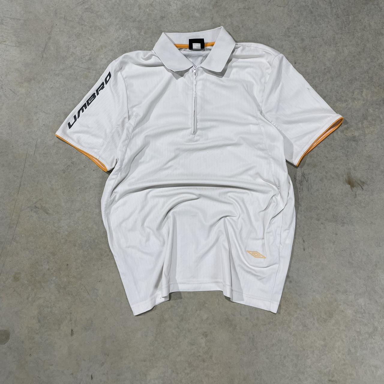 2000s Umbro Zip Up T-Shirt