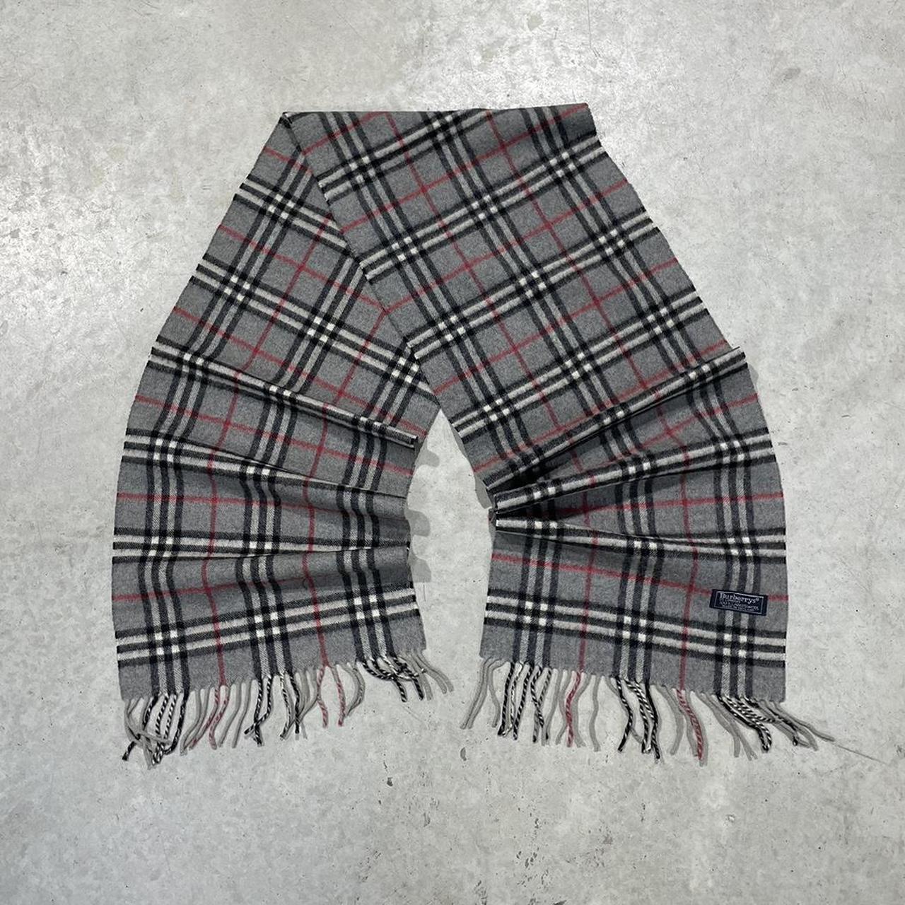 90s Burberrys Check Scarf