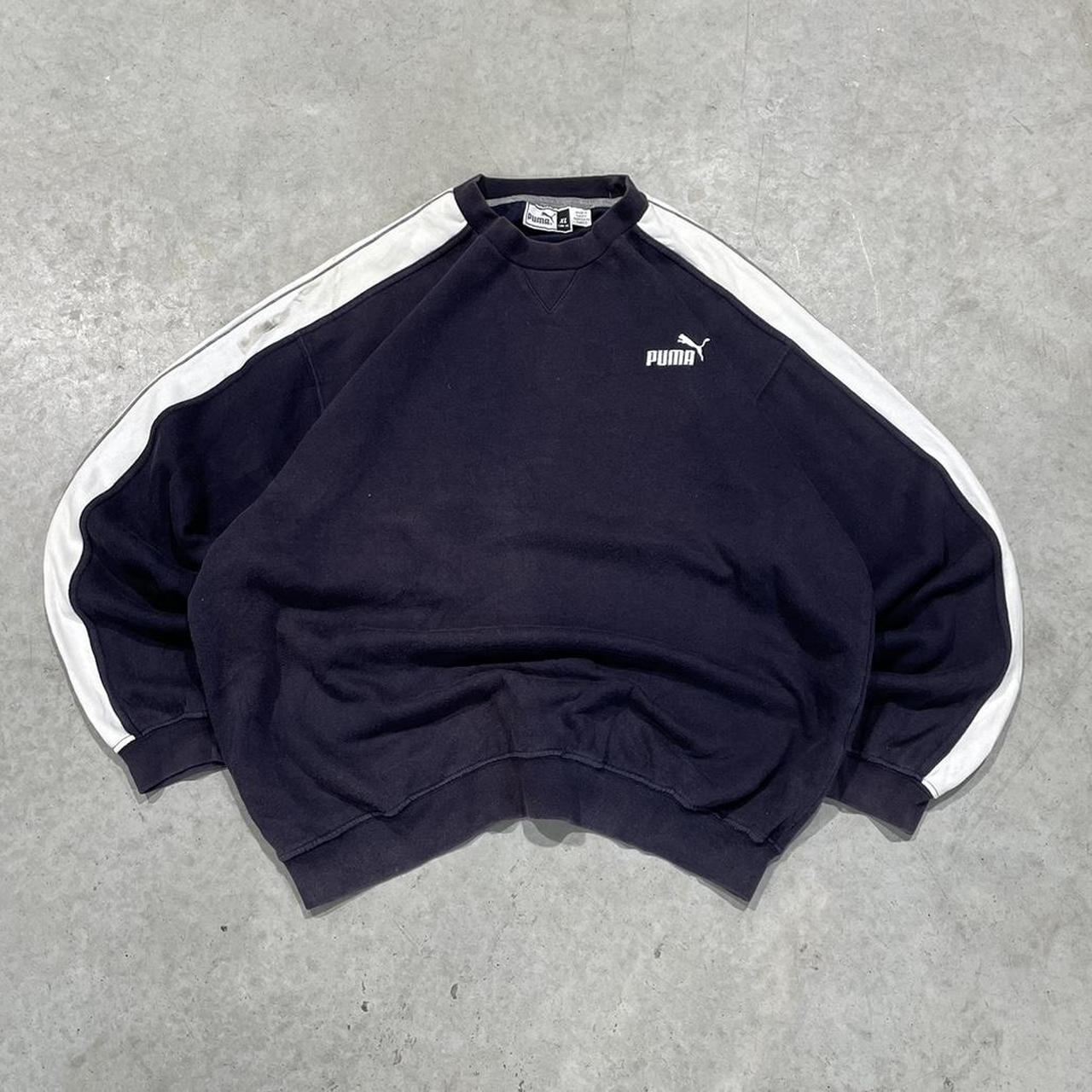 2000s Puma Oversized Crewneck Sweater