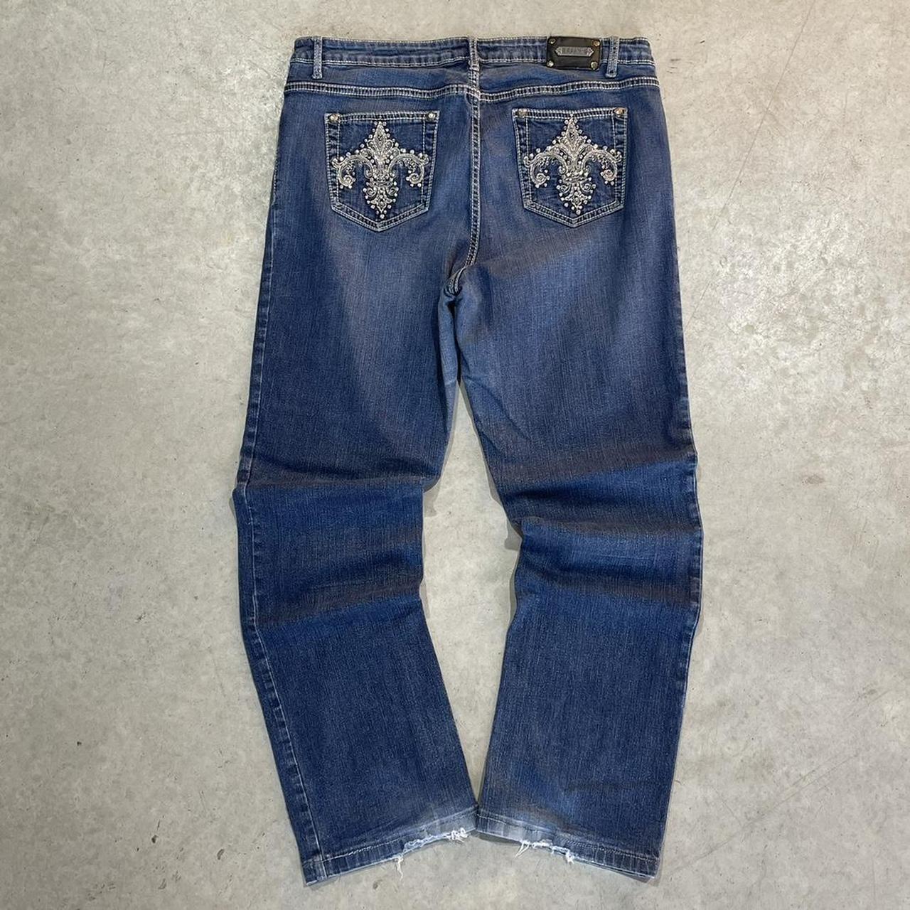 2000s Luxe Embroidered Jeans