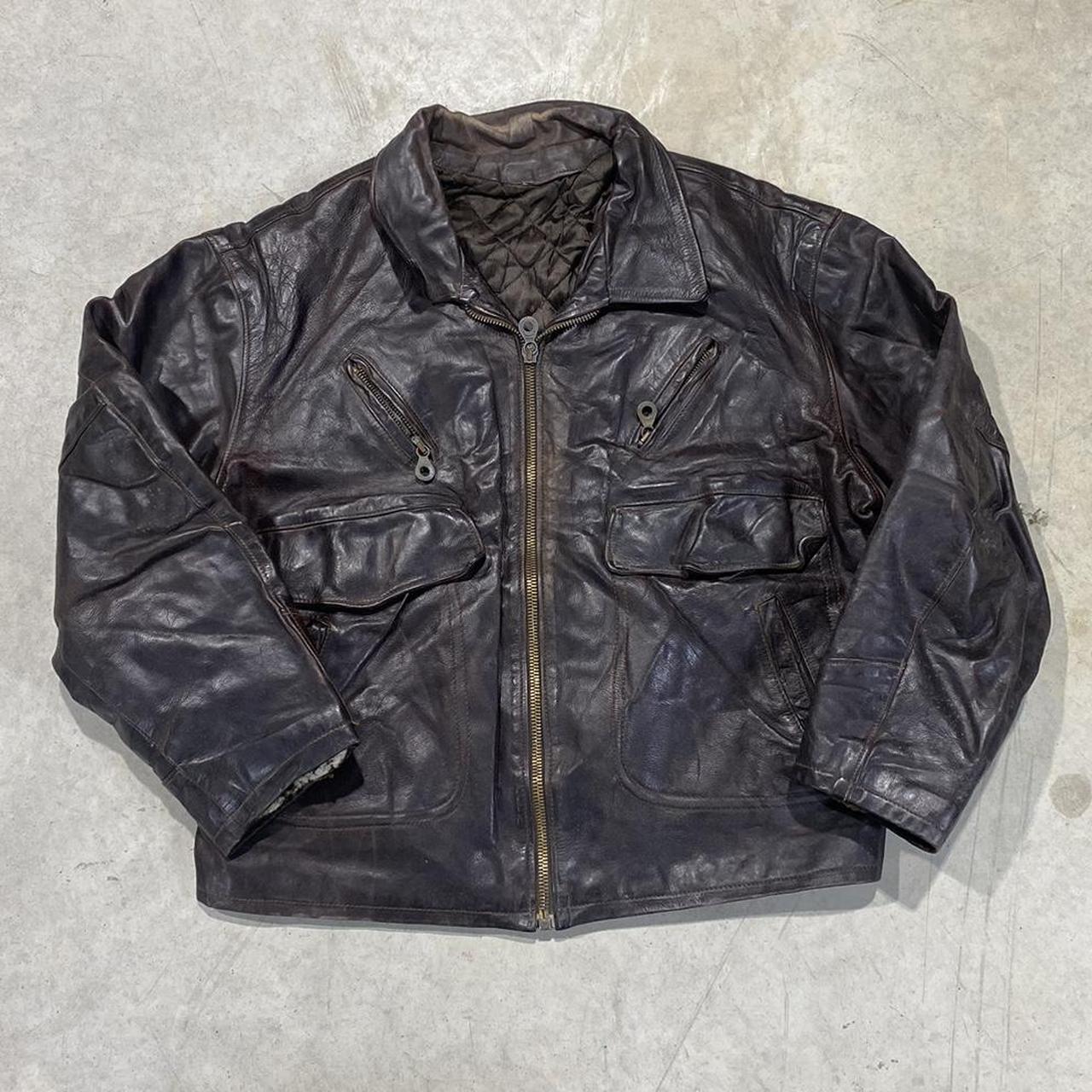 90s Leather Jacket