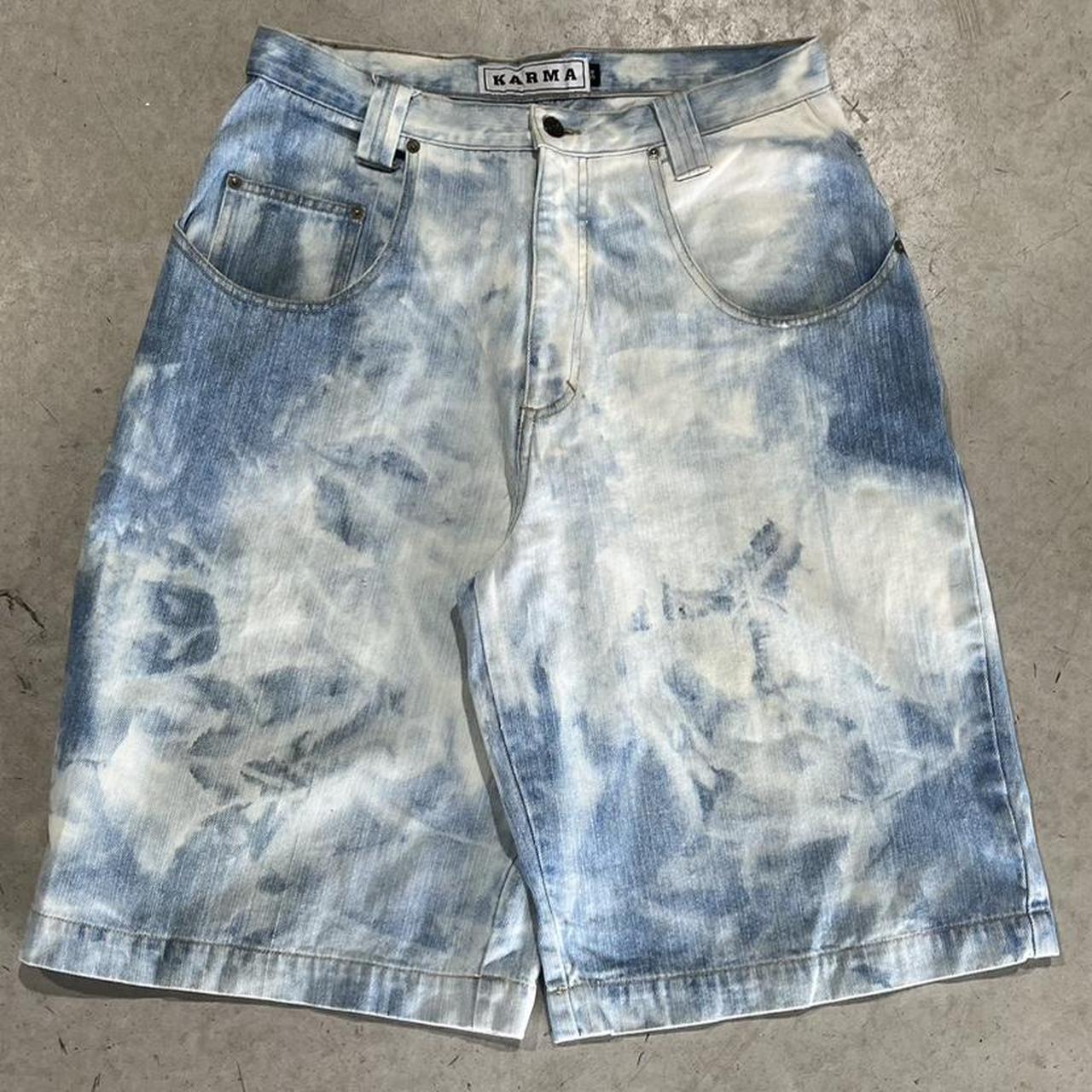 2000s Karma Tie Dye Jorts
