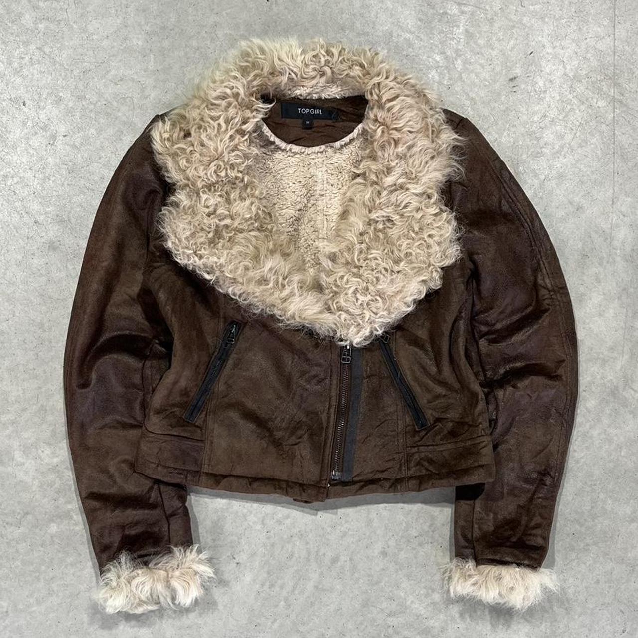 2000s Top Girl Faux Fur Jacket