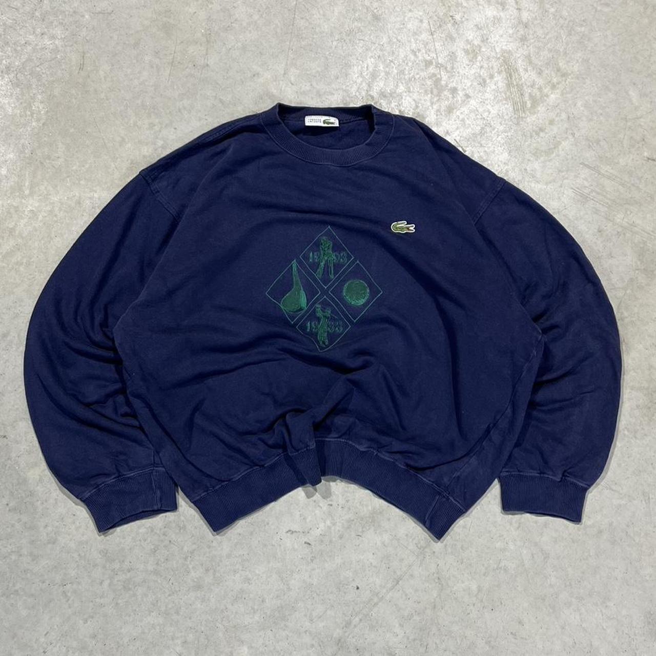 90s Lacoste Graphic Crewneck Jumper