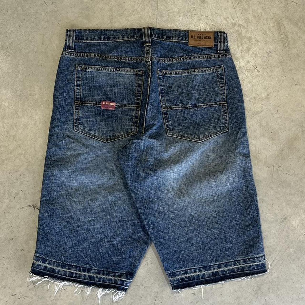 2000s US Polo Assn Frayed Jorts Denim
