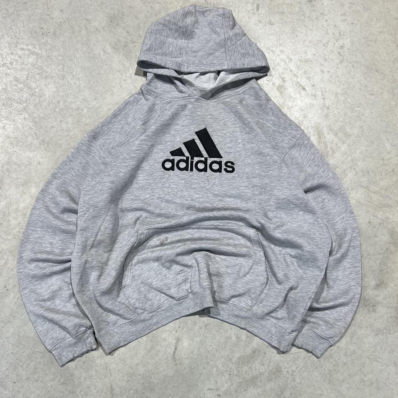 2000s Adidas Oversized Crewneck