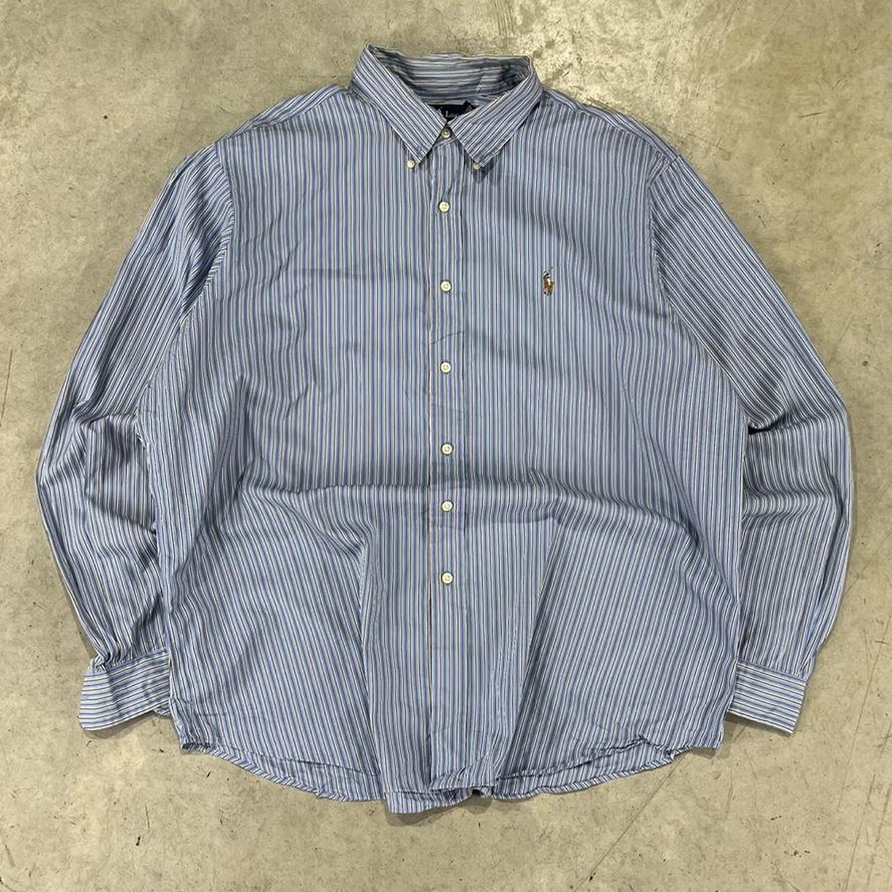 2000s Polo Ralph Lauren Striped Button Up