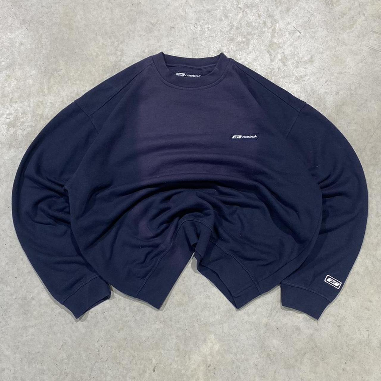 2000s Reebok Oversized Crewneck Jumper