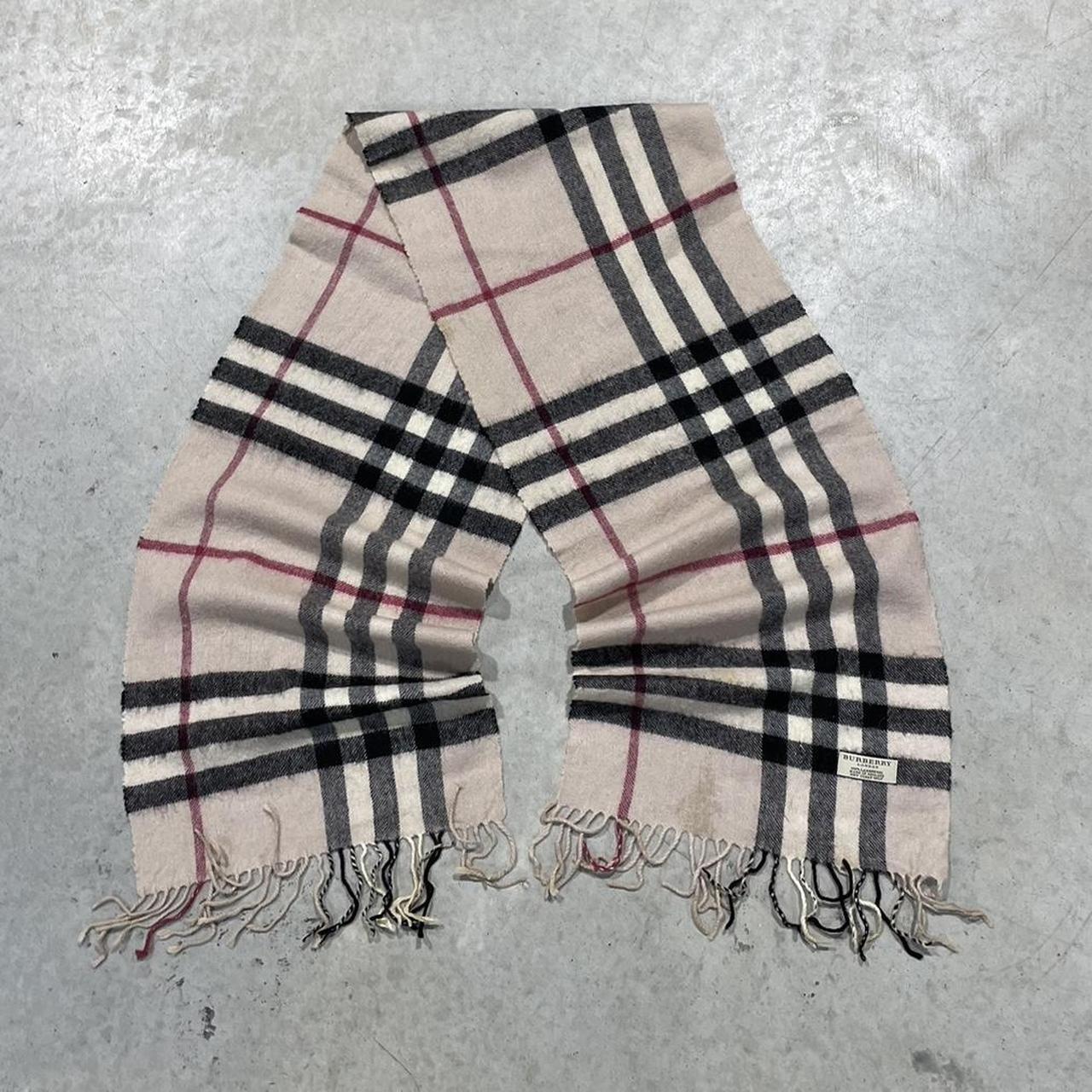2000s Burberry Check Scarf
