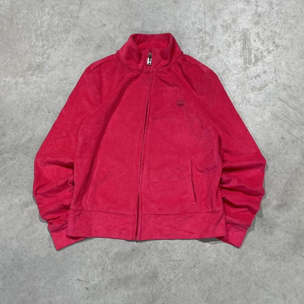 2000s Juicy Couture Velour Y2K Zip Up Jacket