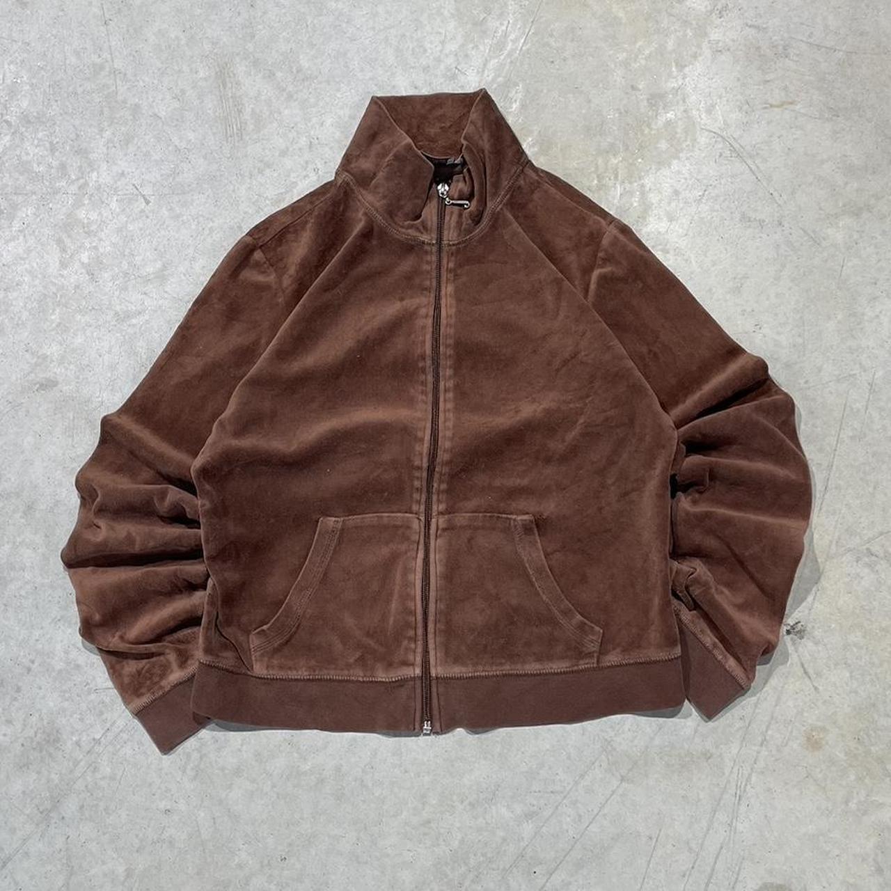 2000s Juicy Couture Fleece Zip Up Hoodie