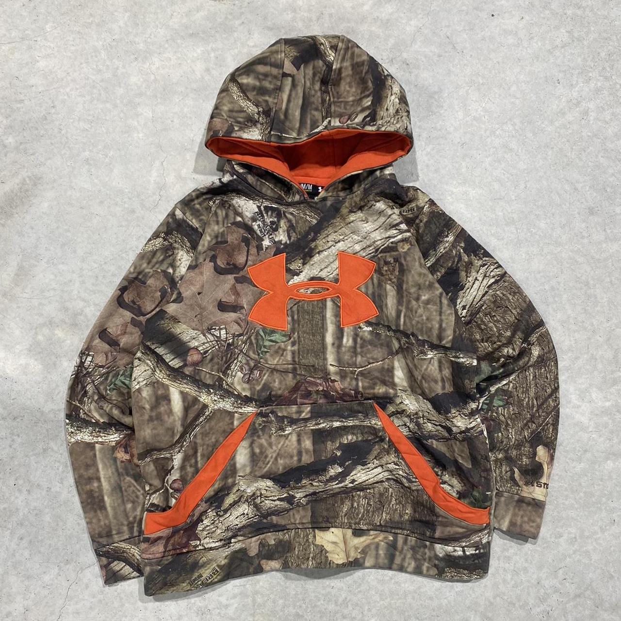 90s Under Armour Camo Hoodie