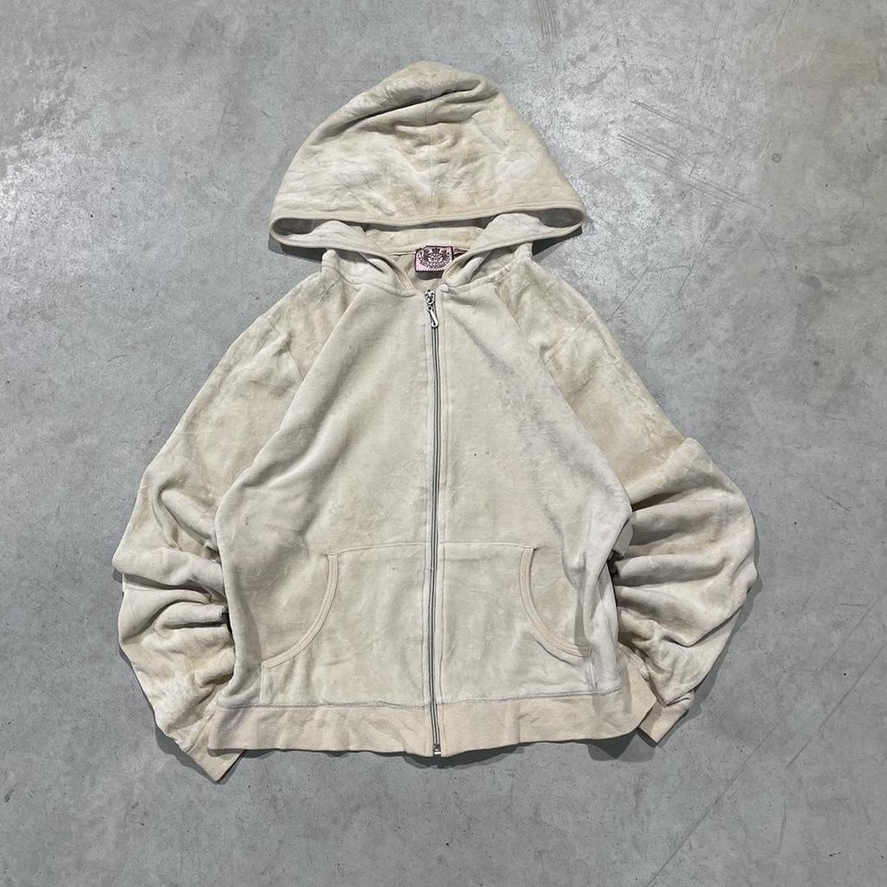 2000s Juicy Couture Velour Y2K Hoodie Hoodie