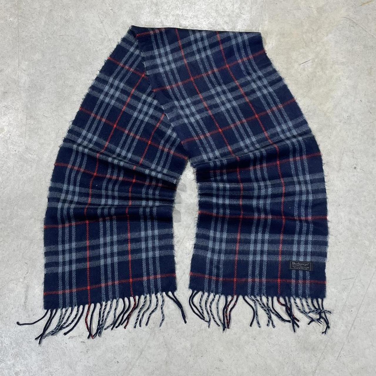 90s Burberrys Plaid Scarf