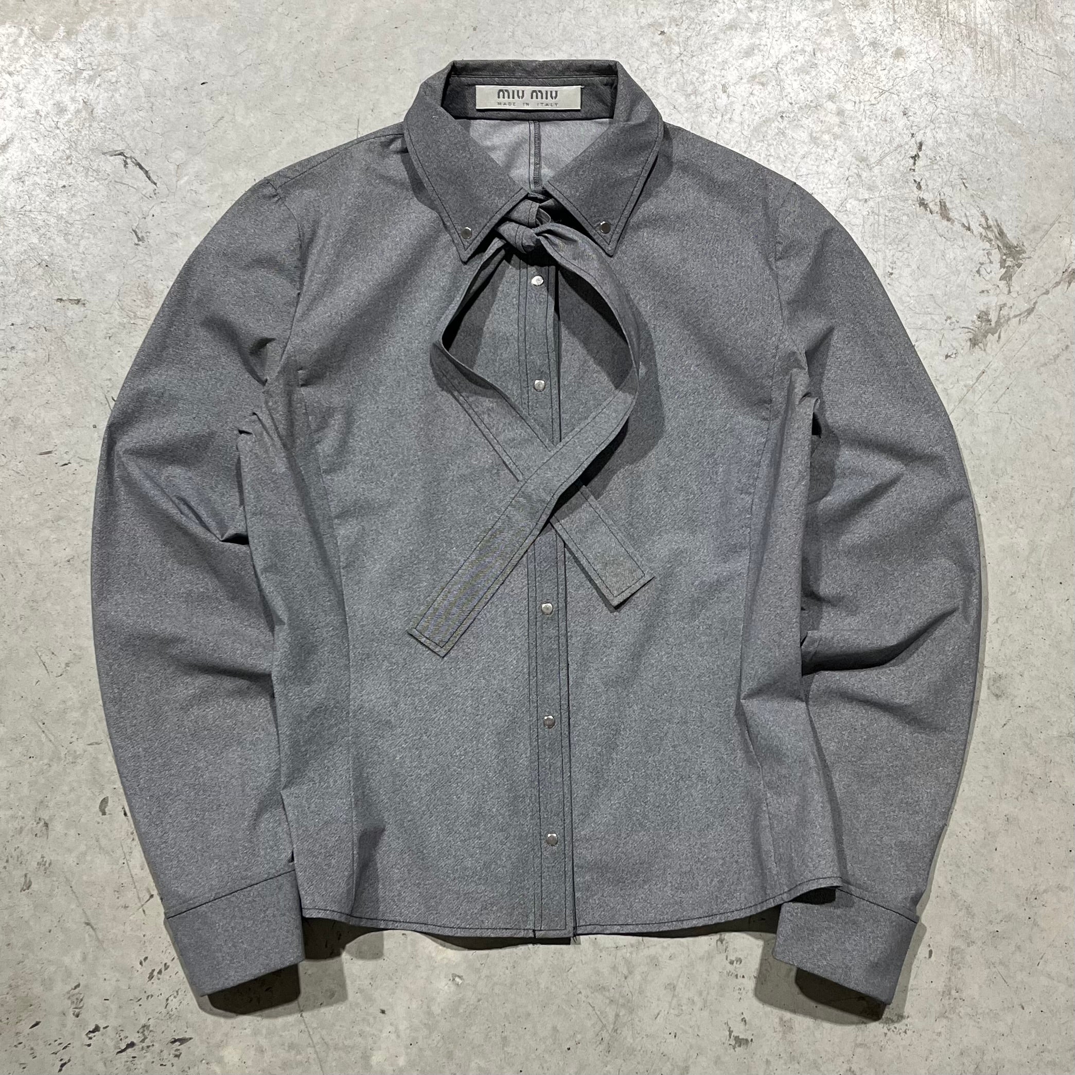 Miu Miu Snap Button Button Up