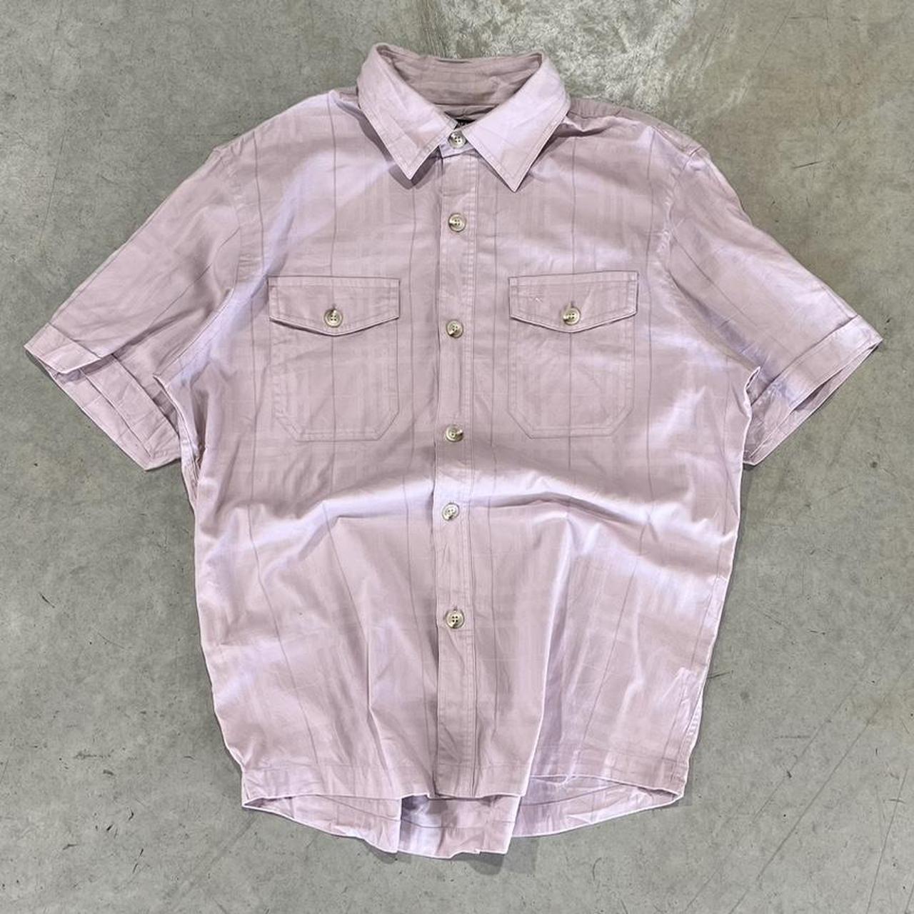 2000s Burberry Button Up