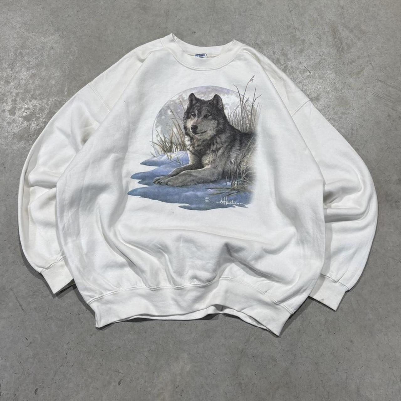 2000s Wolf Graphic Crewneck