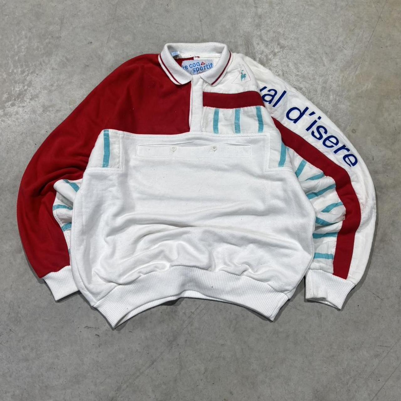 90s Le Coq De Sportif Color Block Sweatshirt Pullover