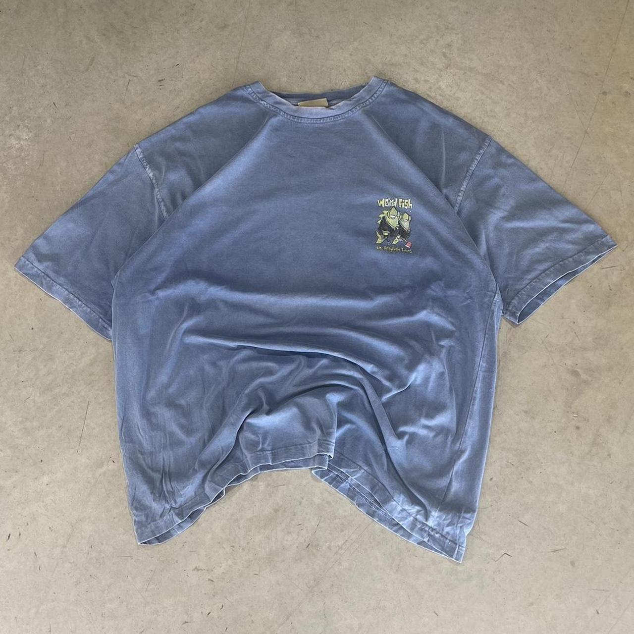 2000s Weird Fish Graphic T-Shirt