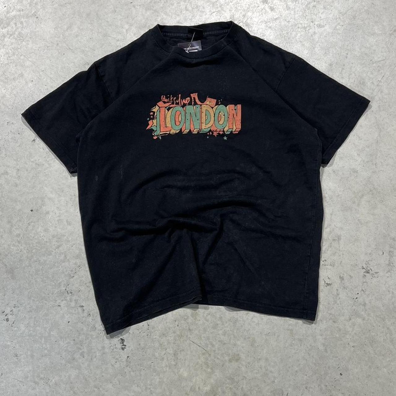 2000s Quicksilver Graphic T-Shirt