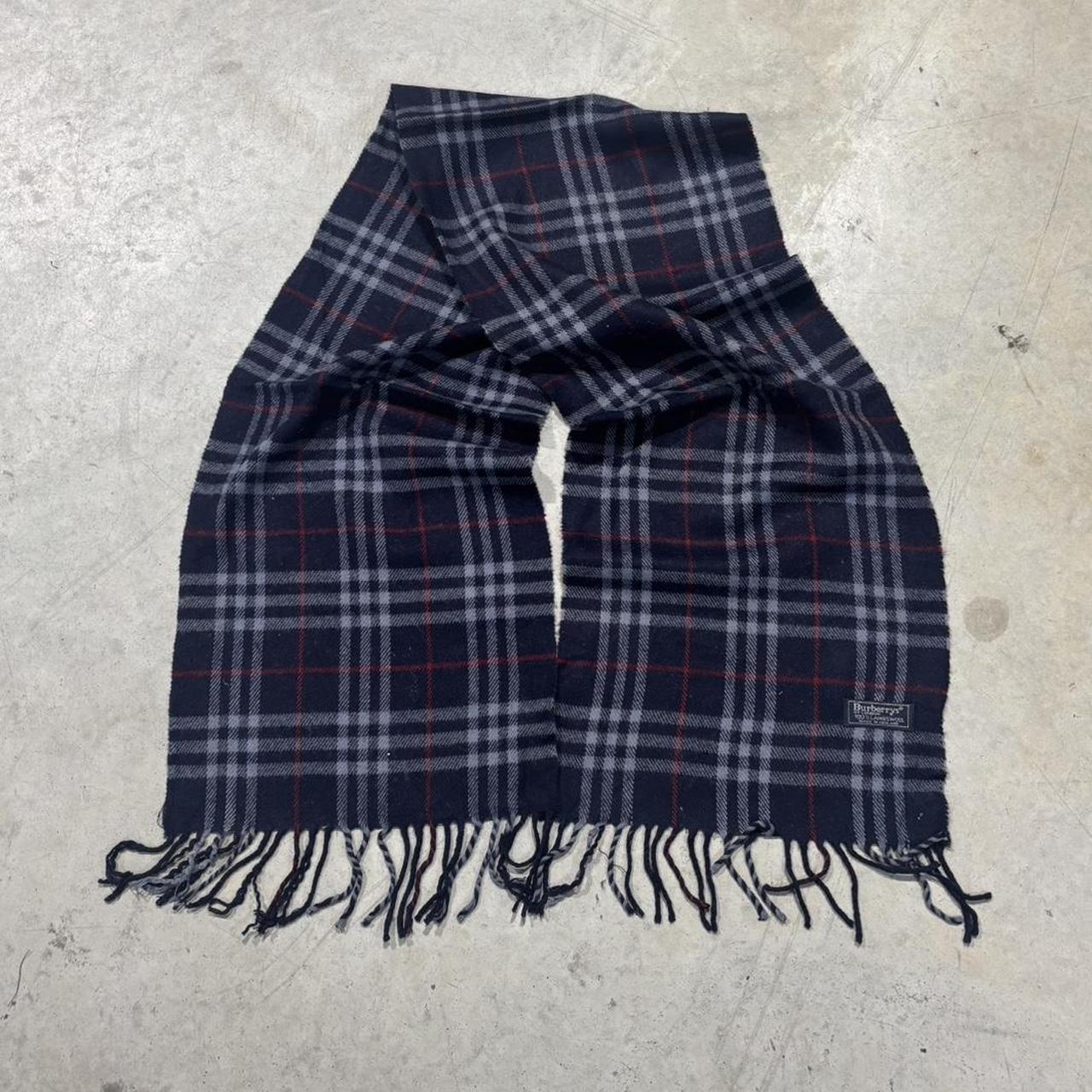 90s Burberrys Plaid Scarf