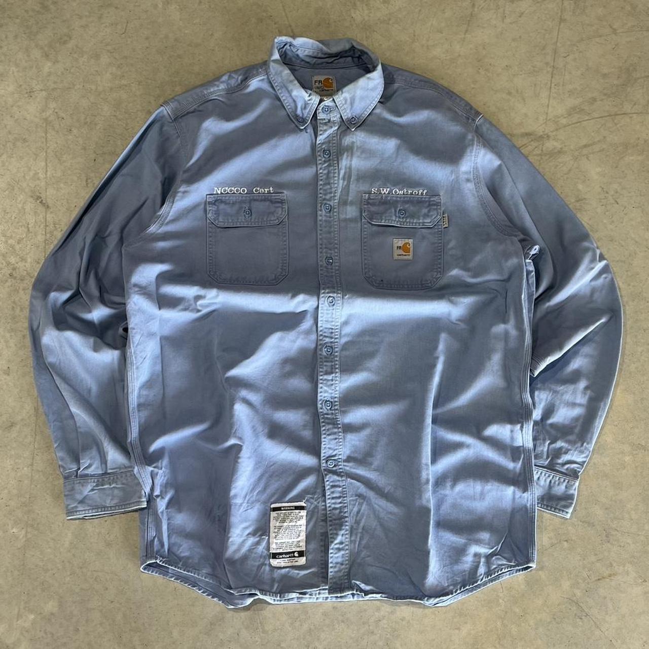 2000s Carhartt Workwear Button Up