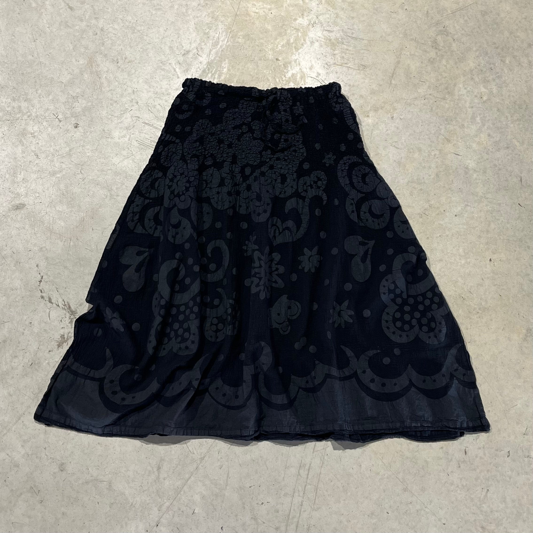 Issey Miyake ME Cauliflower Patterned Midi Skirt