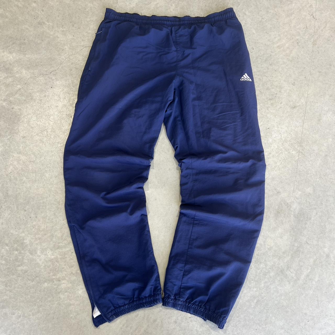 2000s Adidas Baggy Wide Leg Track Pants Sweatpants