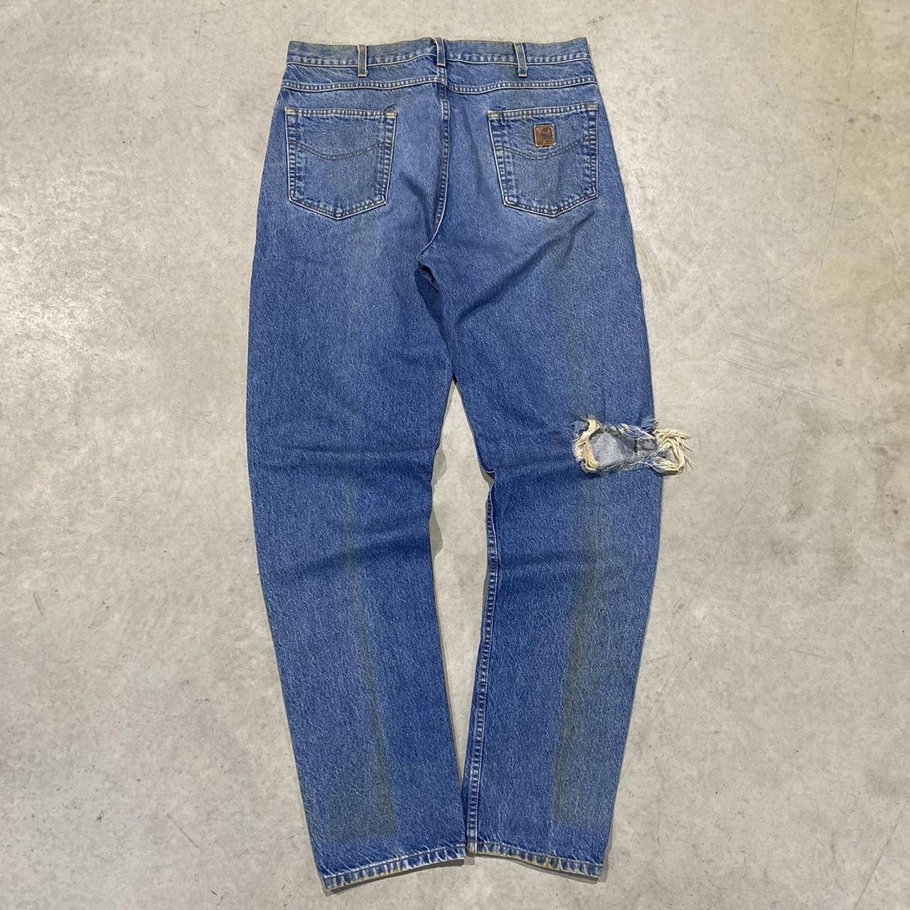 2000s Carhartt Distressed Jeans Relaxed