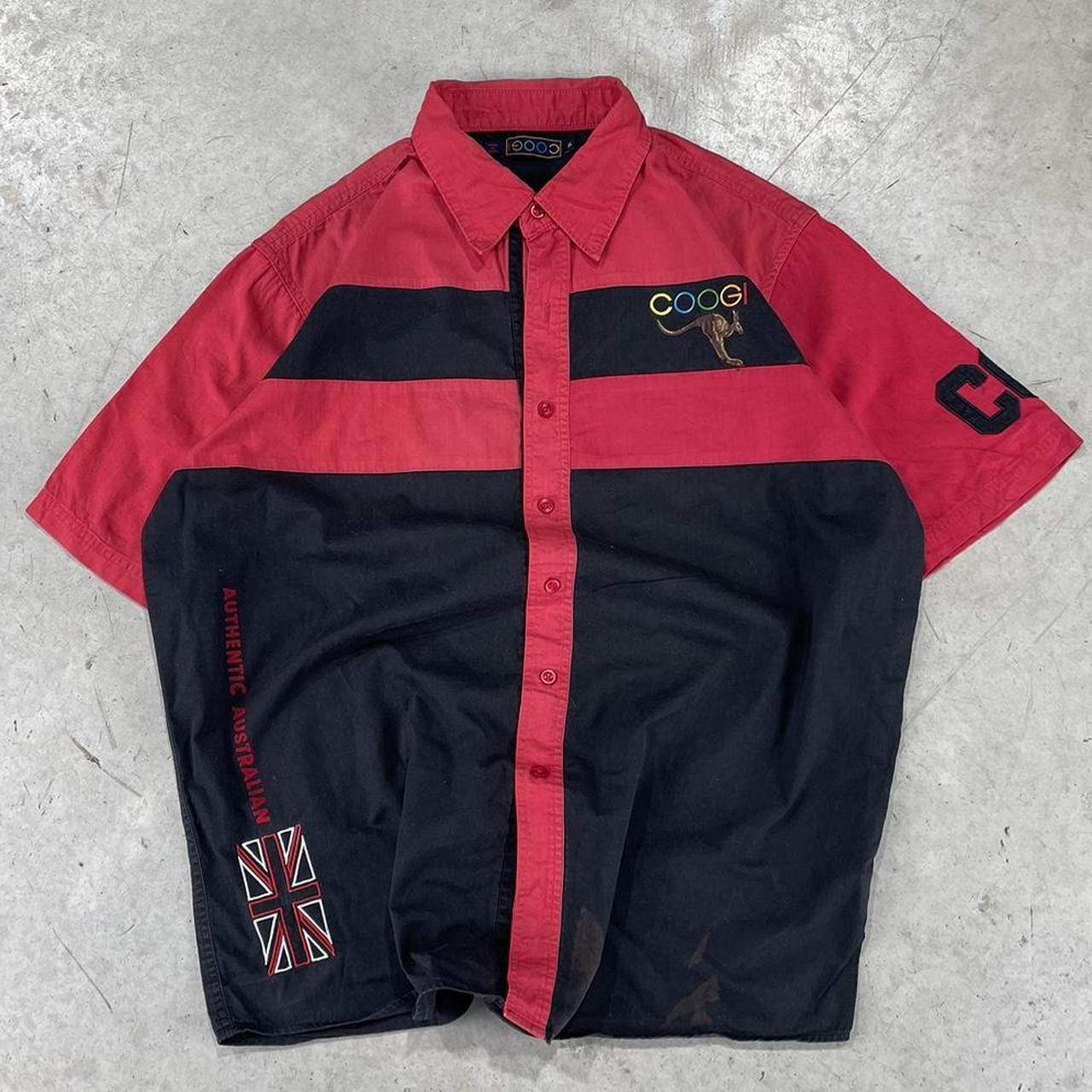 2000s Coogie Graphic Button Up