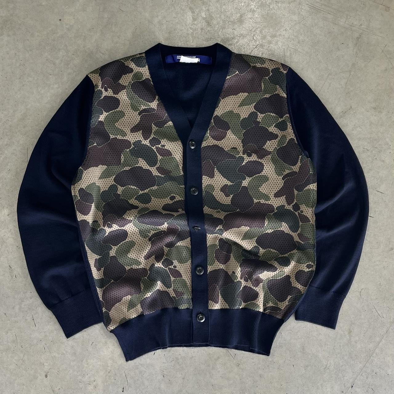 Junya Watanabe CDG Camo Cardigan