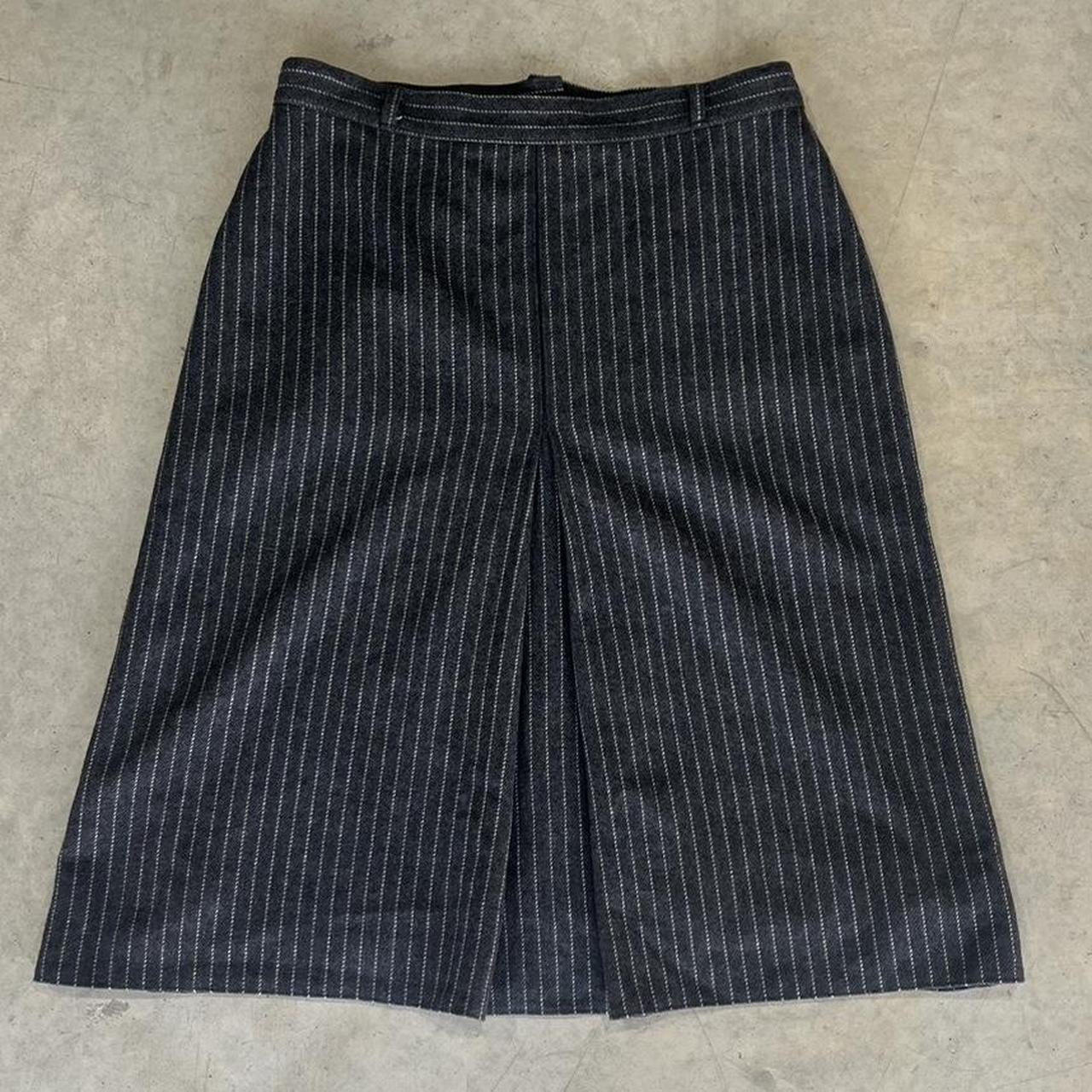 2000s Pinstripe Skirt