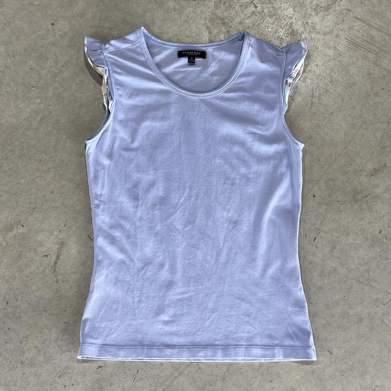 90s Burberry Tank Top Top