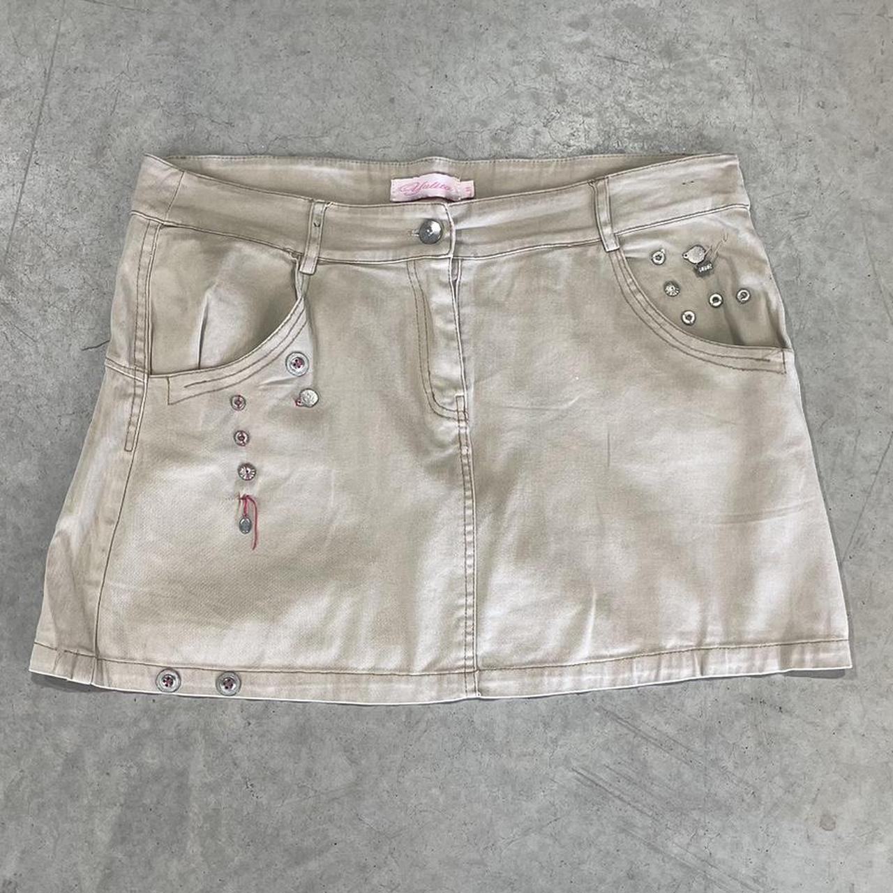 2000s Embellished Mini Skirt