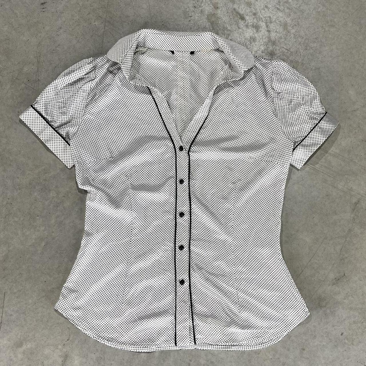 2000s Short Sleeve Button Up