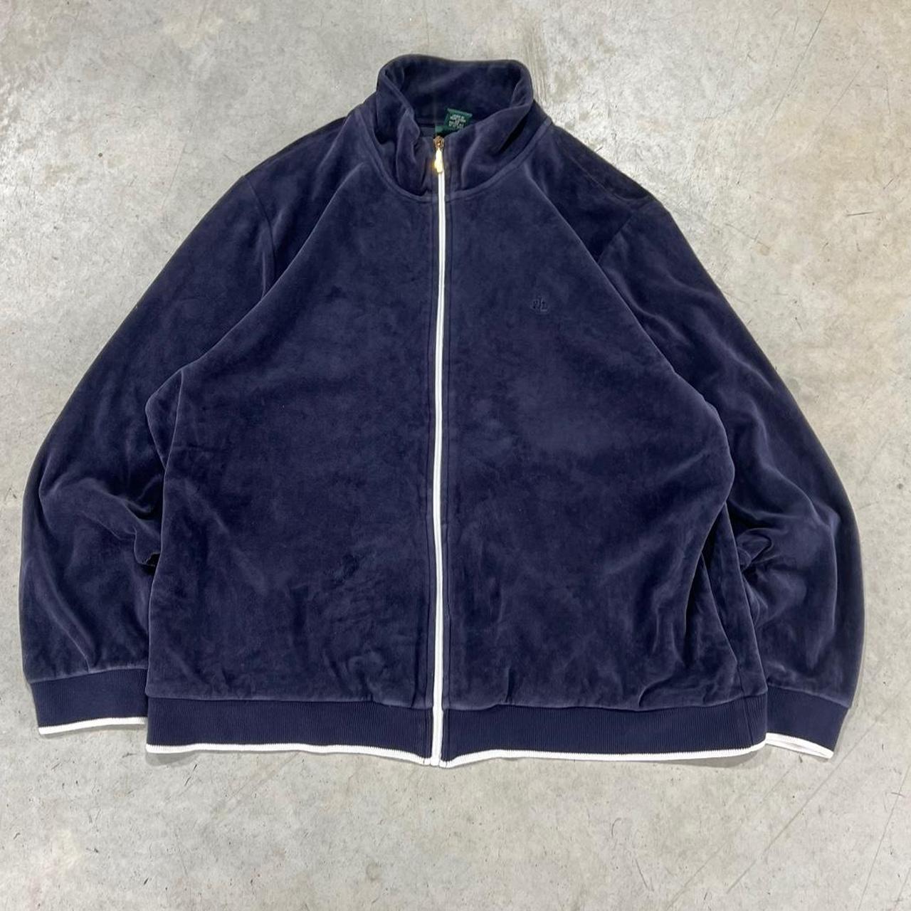 2000s Polo Ralph Lauren Velour Hoodie Hoodie