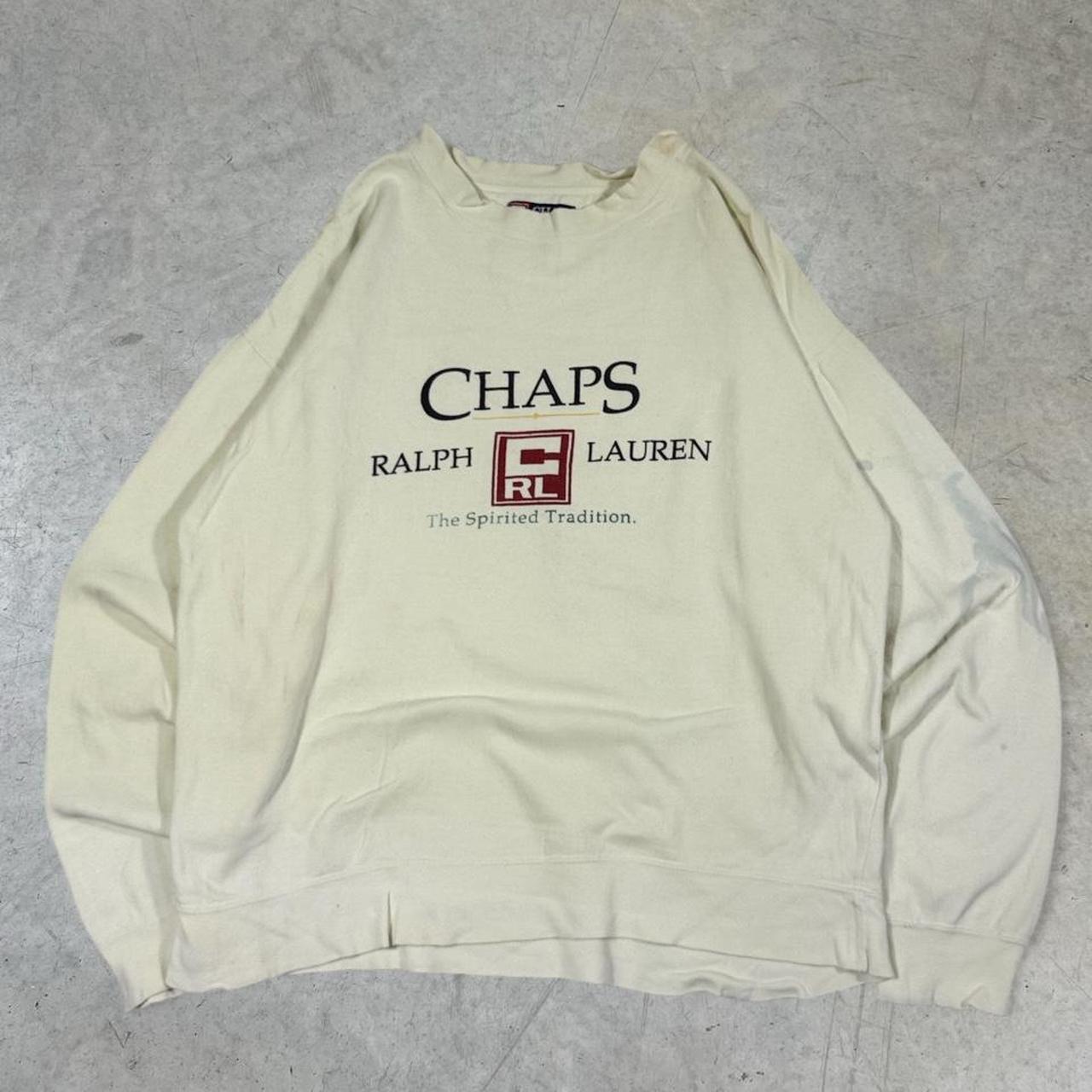 2000s Chaps Ralph Lauren Oversized Crewneck