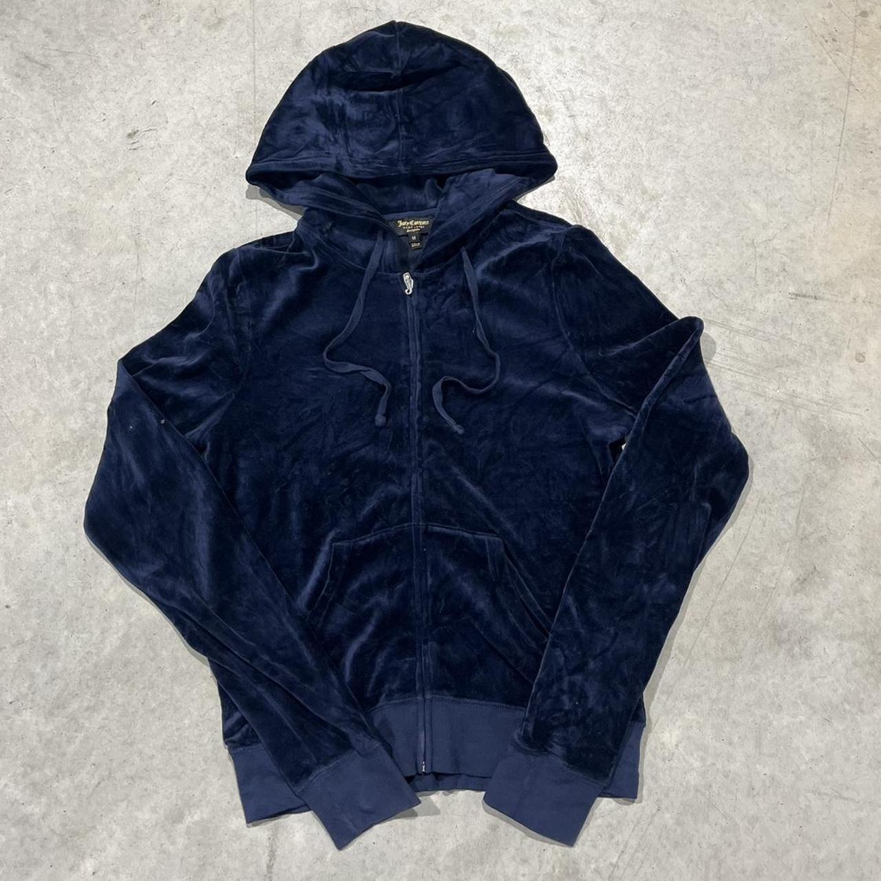 2000s Juicy Couture Velour Hoodie Zip Up