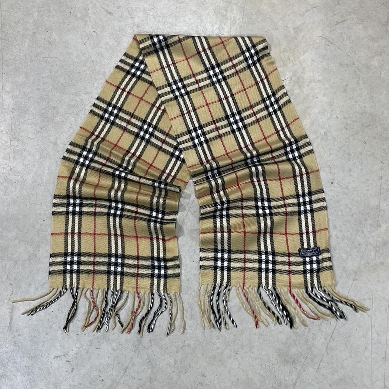 90s Burberrys Check Scarf