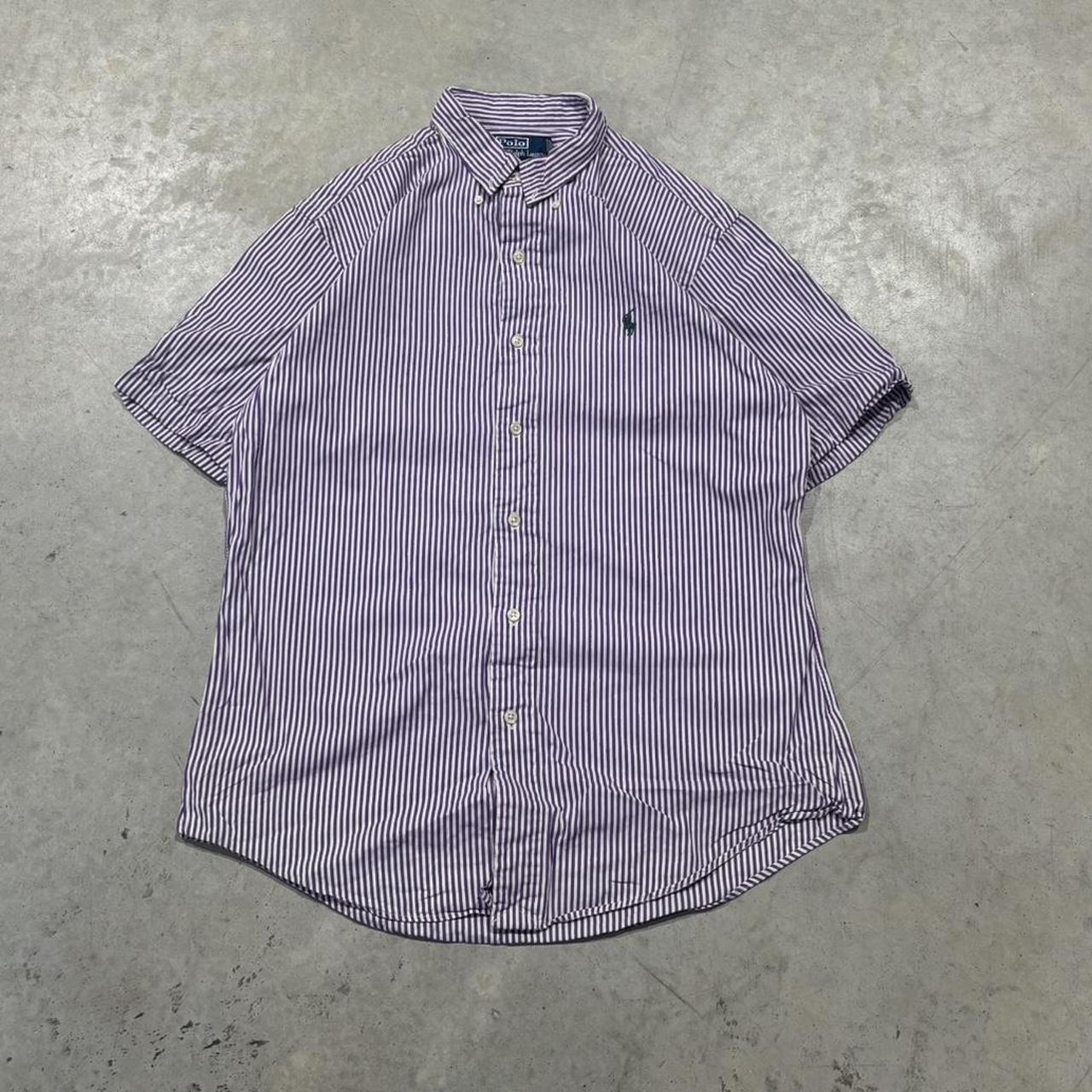 90s Polo Ralph Lauren Striped Button Up