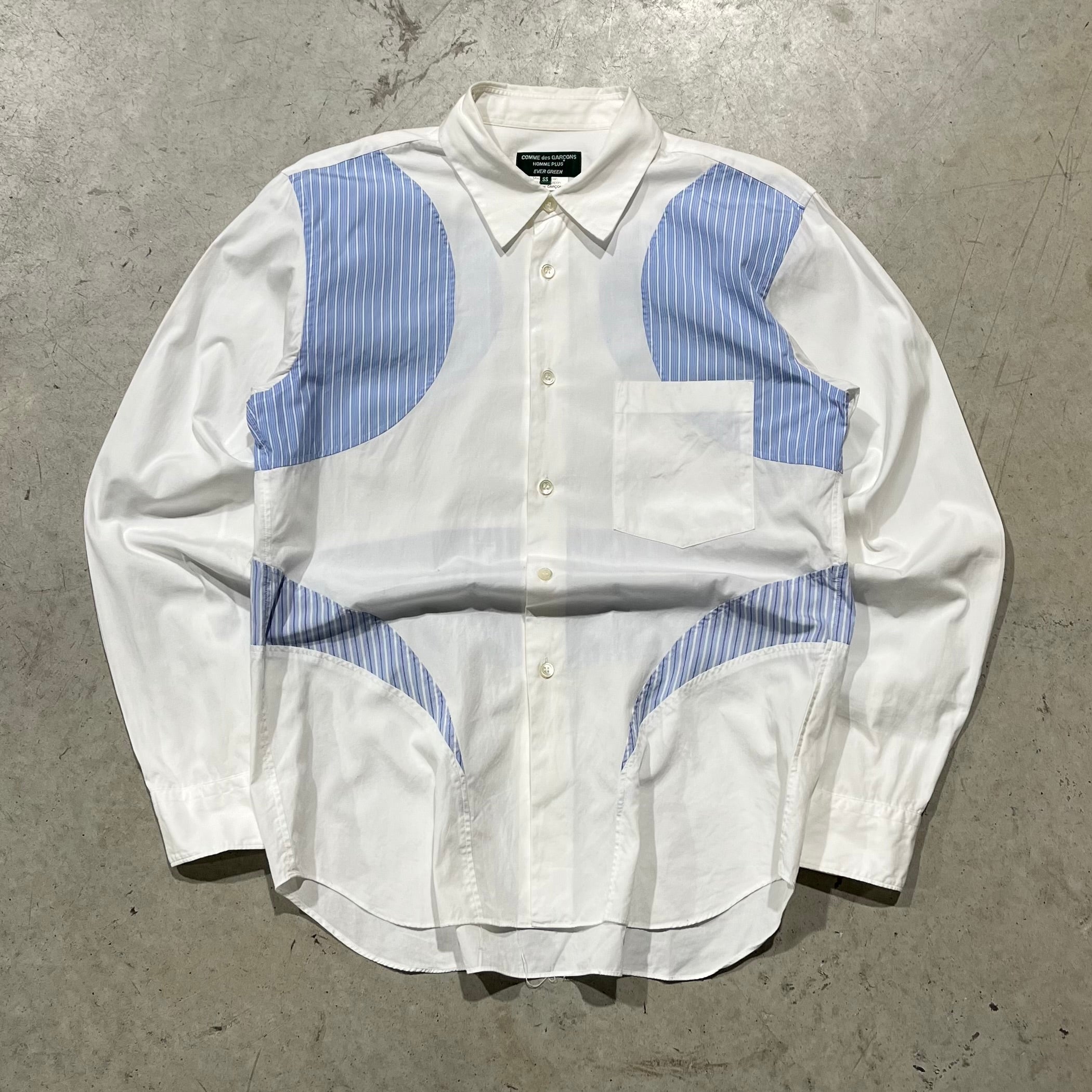 Comme des Garcons Patchwork Button Up
